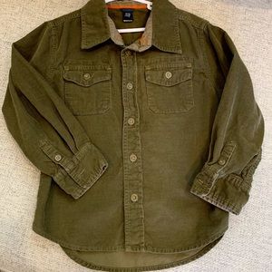 Gap Corduroy Button Shirt
